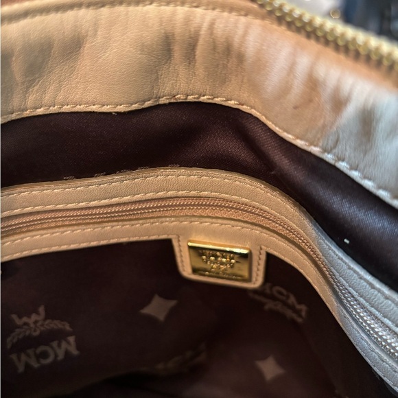 MCM Visetos 2 Way Monogram Bag with Crossbody Strap - Picture 7 of 7